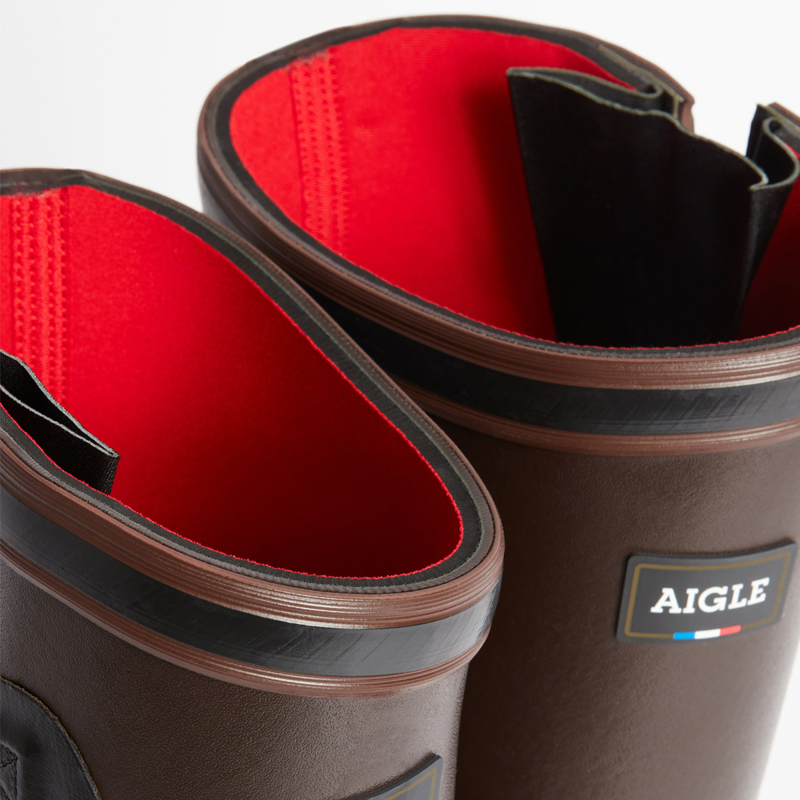Aigle Parcours 2 ISO Wellies - Brown-4